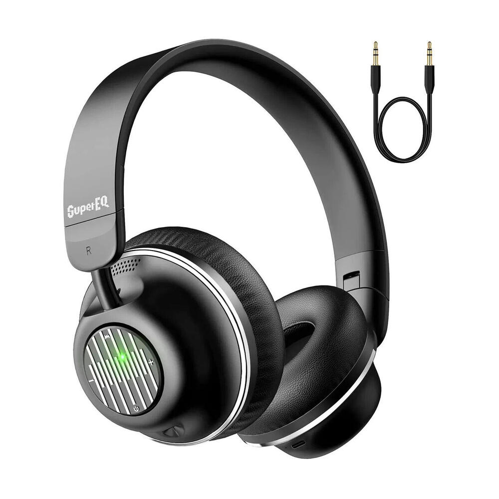 SuperEQ S2 Wired/Wireless Active Noise Canceling Headphones